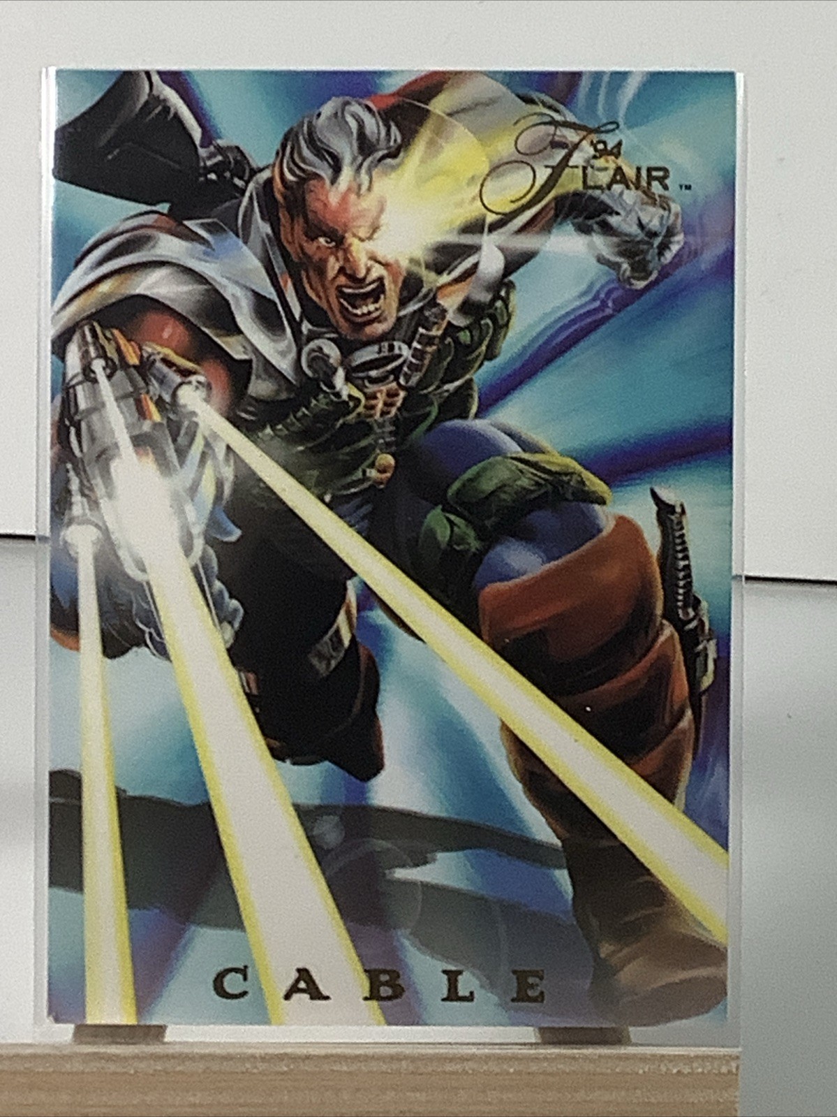 1994 Flair Marvel Cable Power Blast #1 of 18