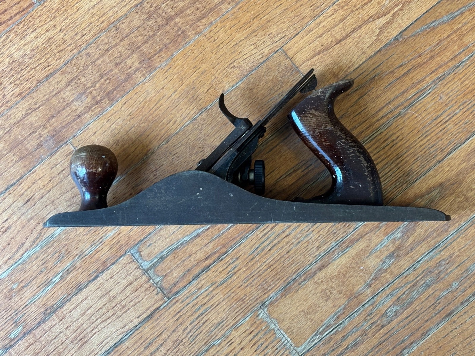 Vintage Stanley-Bailey No. 5 Hand Plane Smooth Bottom 14” Made In USA