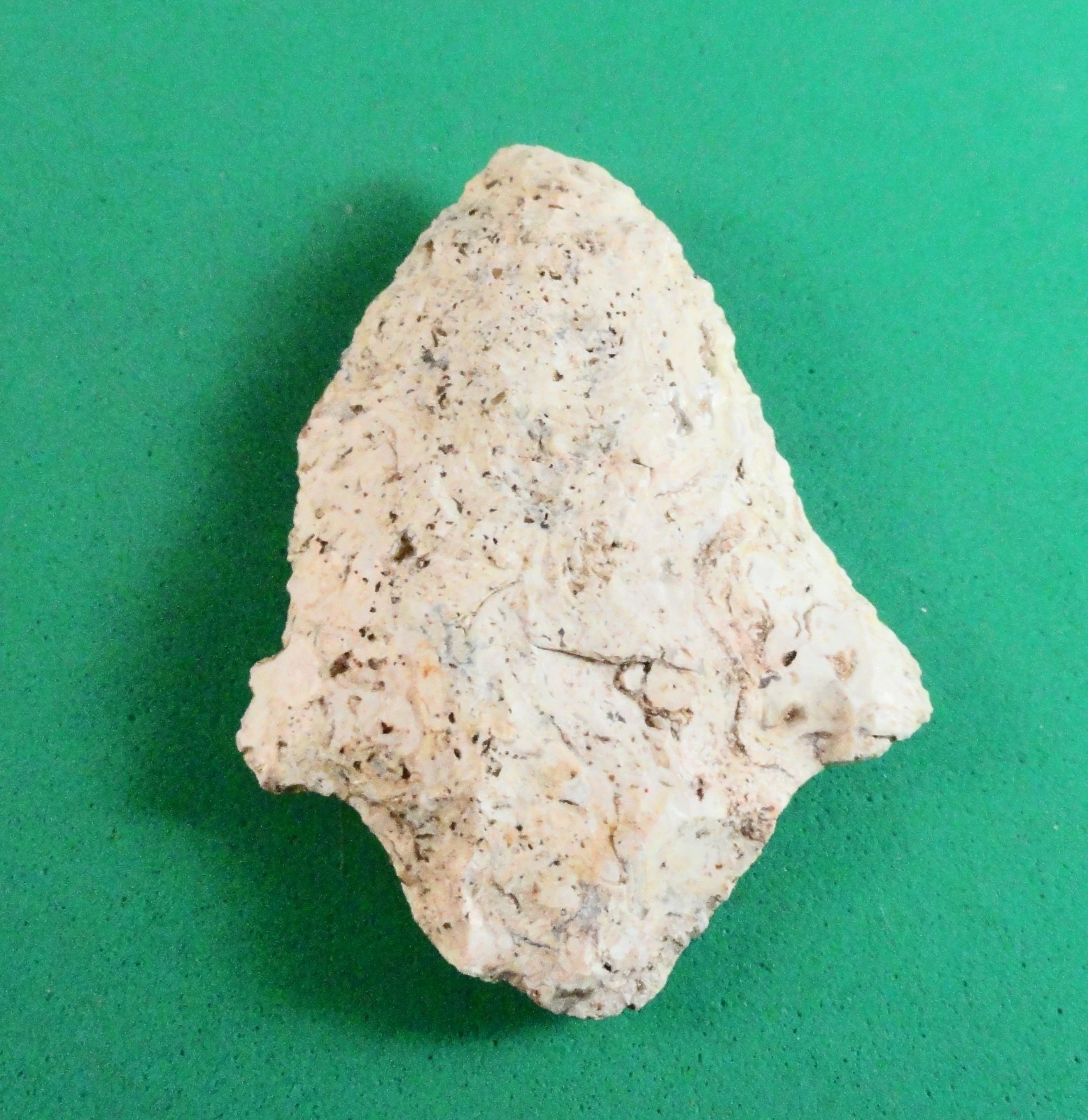 A833 AUTHENTIC NATIVE AMERICAN KNAPPED ARTIFACT with COA: POINT / TOOL