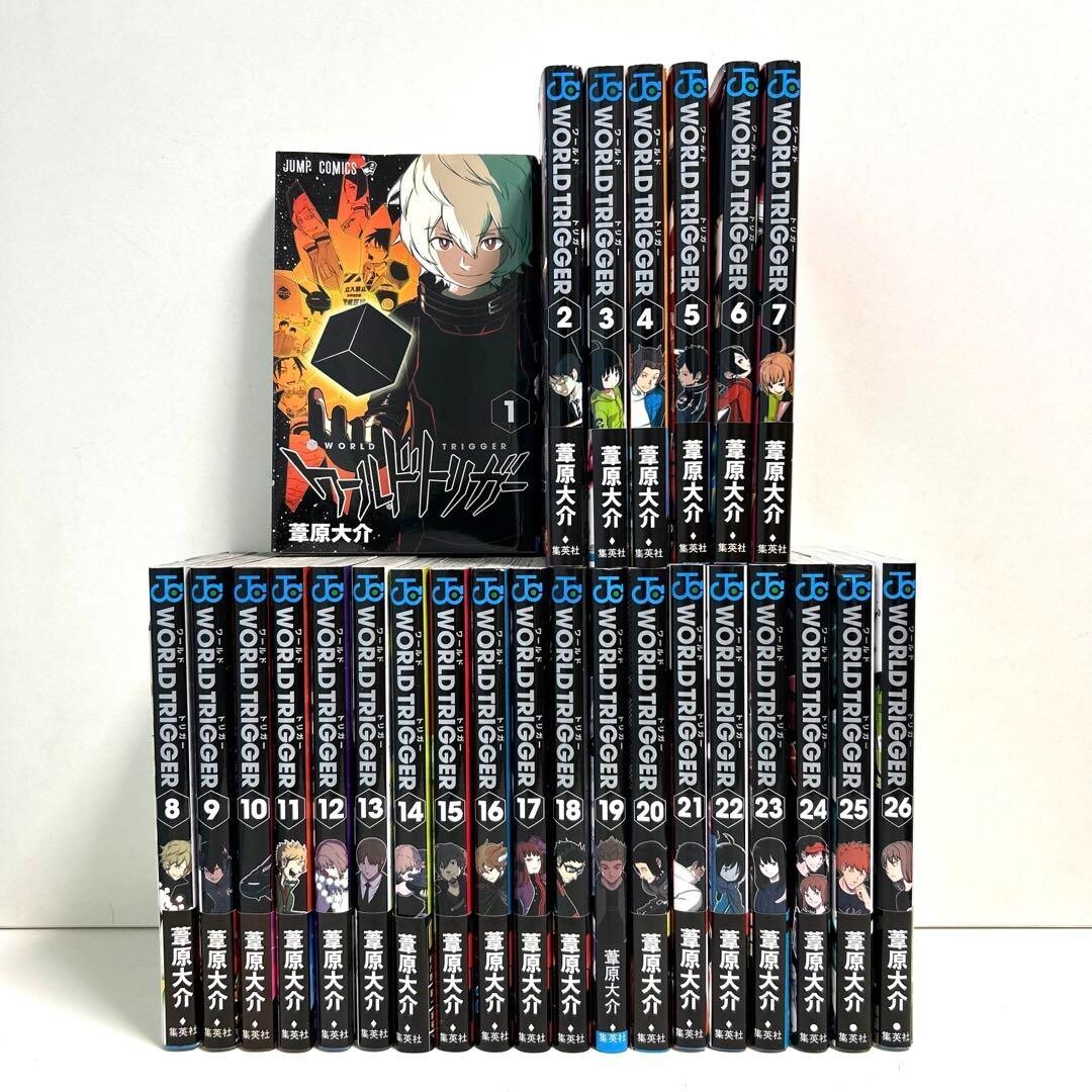 Complete set World Trigger Vol.1-26 Japanese Manga Book Comic Japan seller