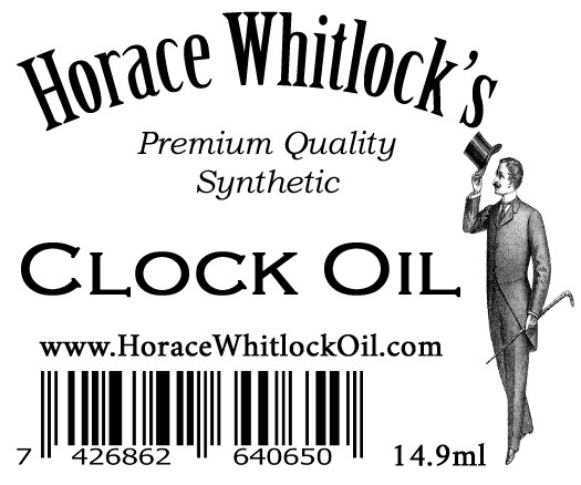Grandfather clock oil