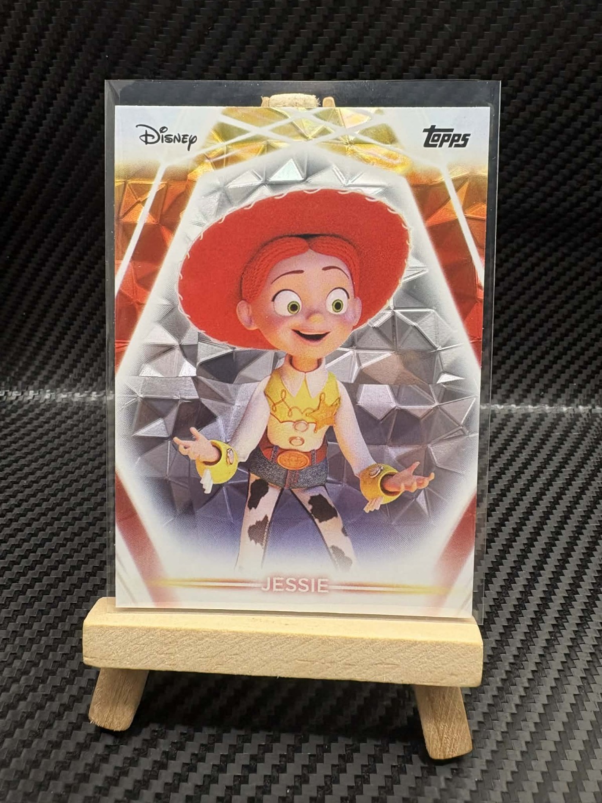 2026 Topps Disney Neon – #33 Jessie – Diamanté Foil
