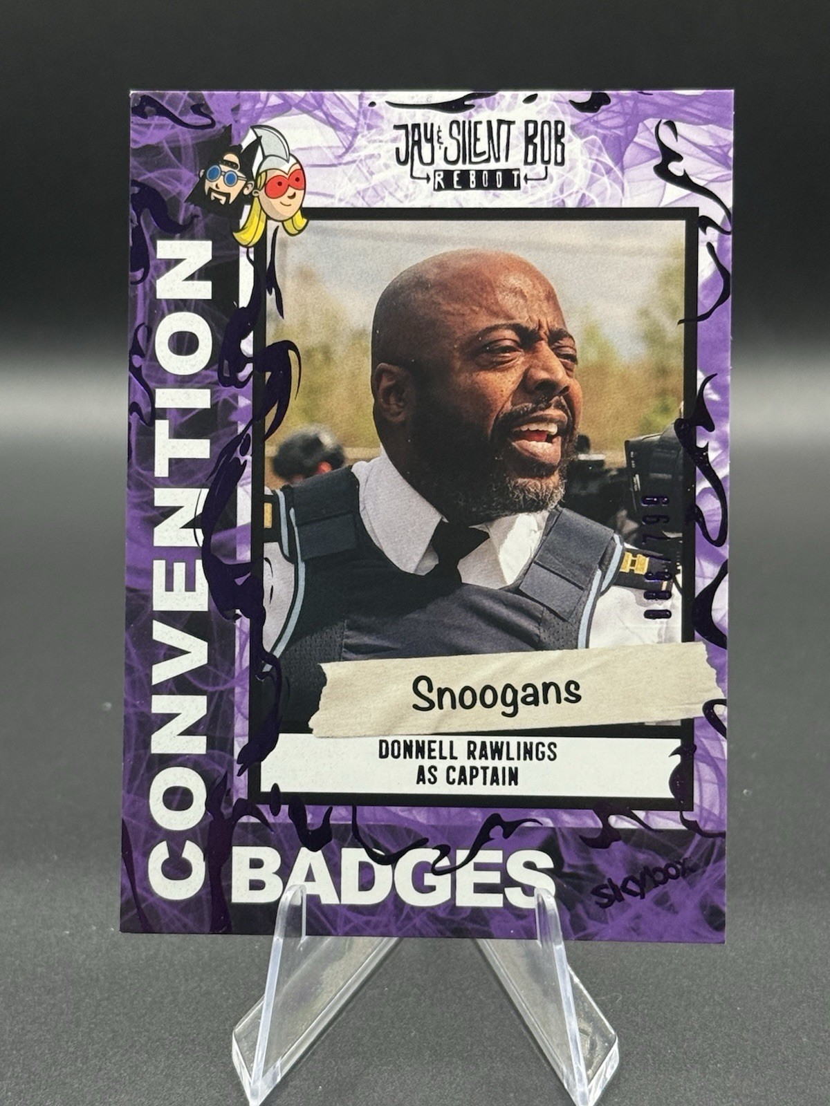 2023 Skybox Jay And Silent Bob Donnell Rawlings /799 Convention Badge