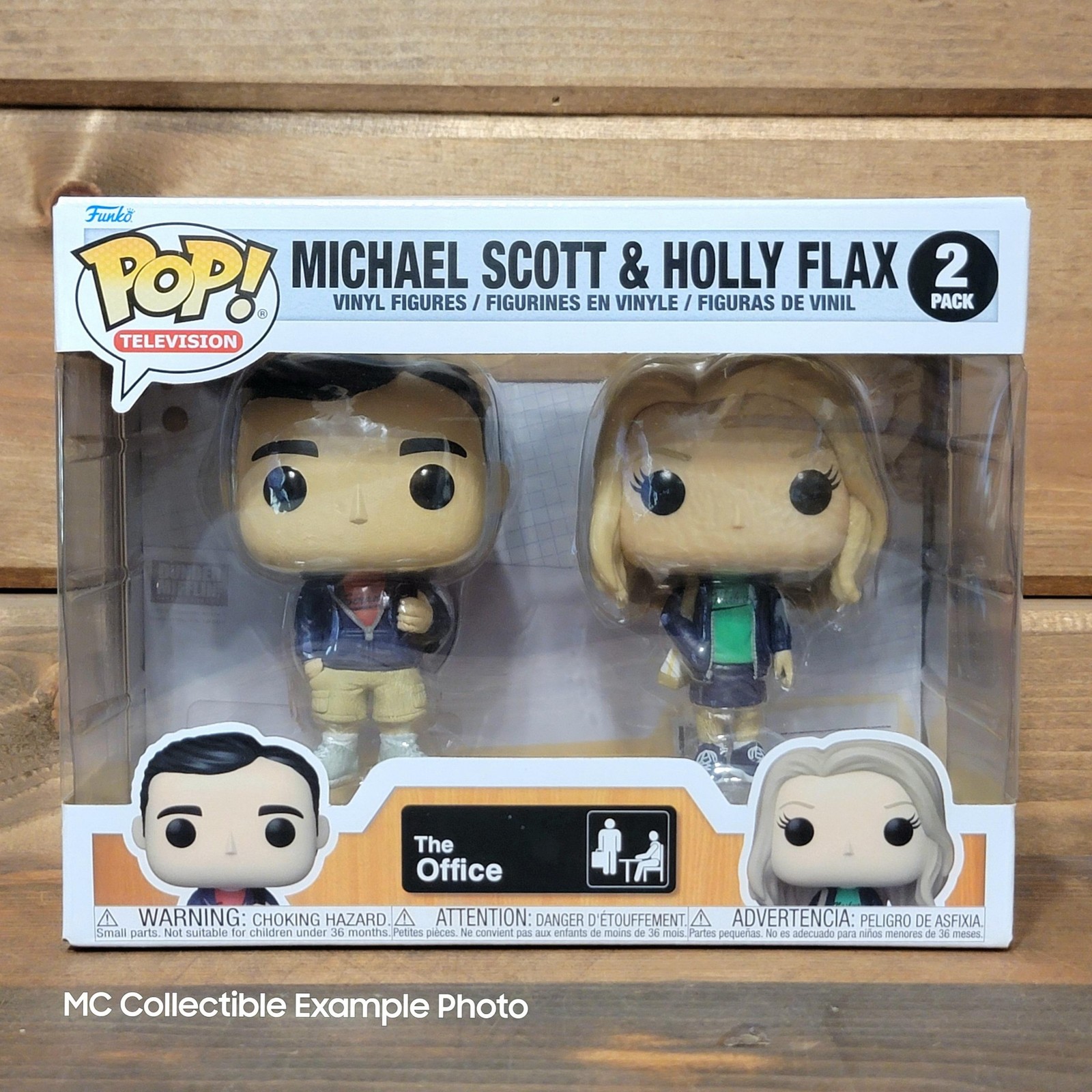 The Office Michael Scott & Holly Flax Funko Pop! Vinyl Figure 2-Pack