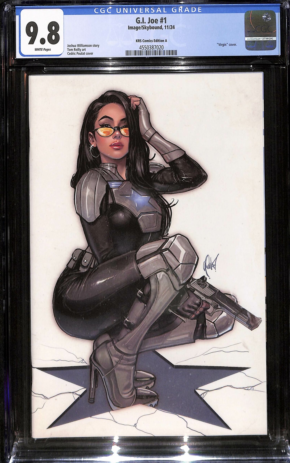 G.I. Joe #1 (IMage, 2024) CGC 9.8 – Cedric Poulat – KRS / East Side Comics – …