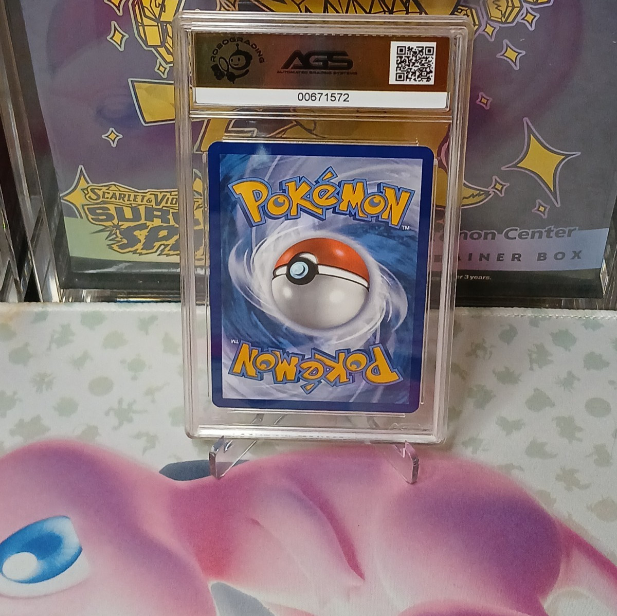 Pokémon SV Black Star Promo Magneton 159 AGS Gem-MT 10 FA Full Art Holo 2024