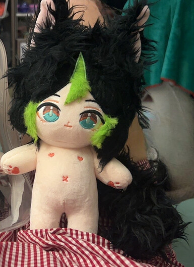 Genshin Impact Tighnari Anime Puppet Cotton Plush Doll Plaything Cospaly 20cm