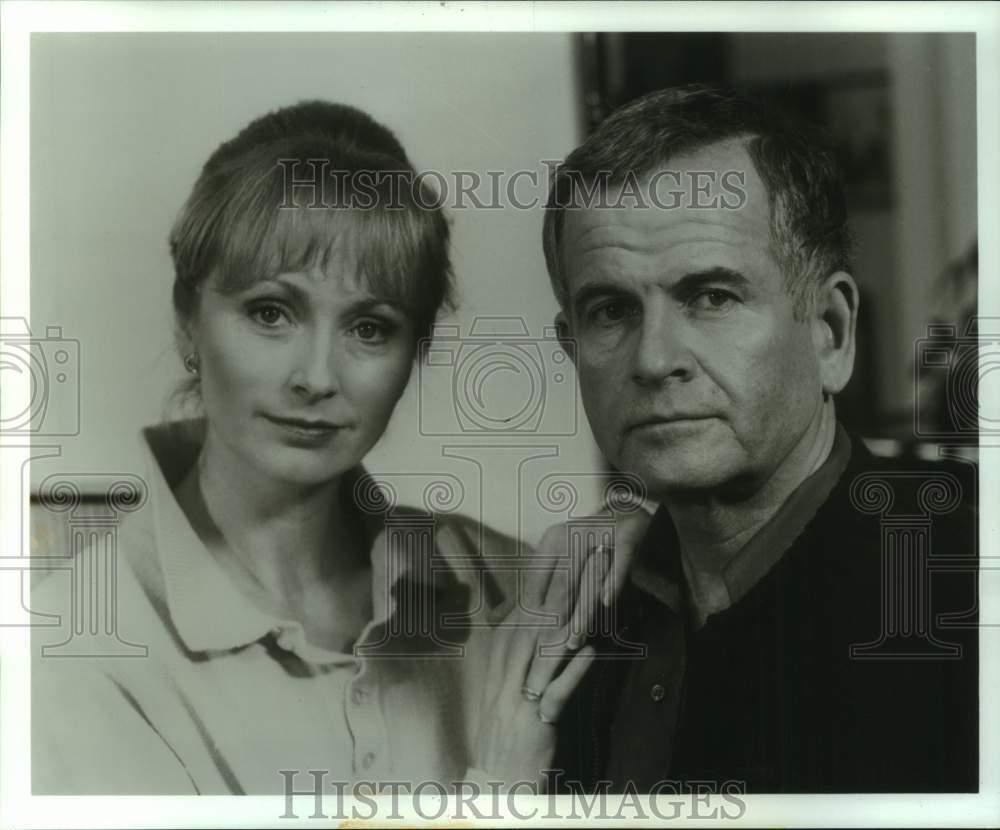 Press Photo Mel Martin & Ian Holm in “Mystery!” – nop57280