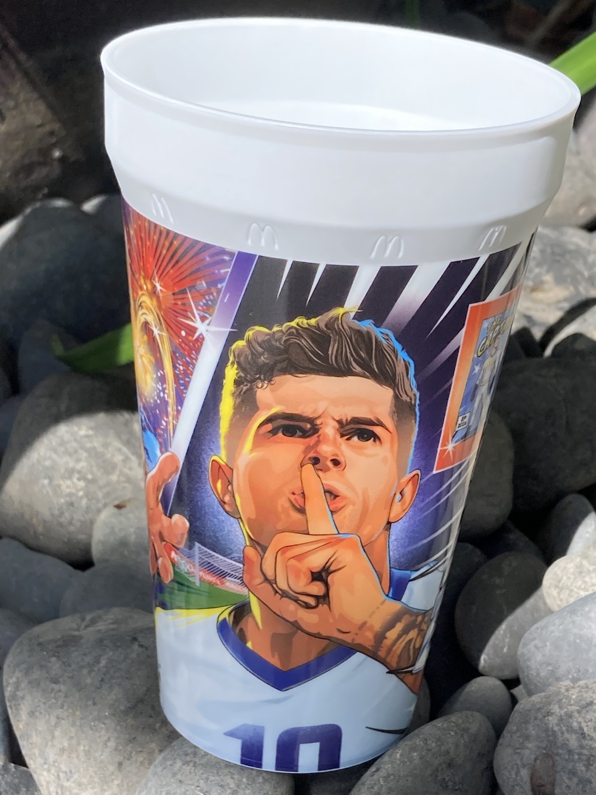 2026 FIFA World Cup McDonalds Adult Meal Christian Pulisic Team USA Star