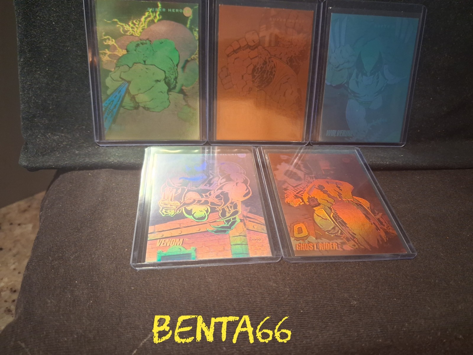 1992 Marvel Universe Series 3 🔥 Complete Hologram Insert Card Set #H1-H5 Of 5 A