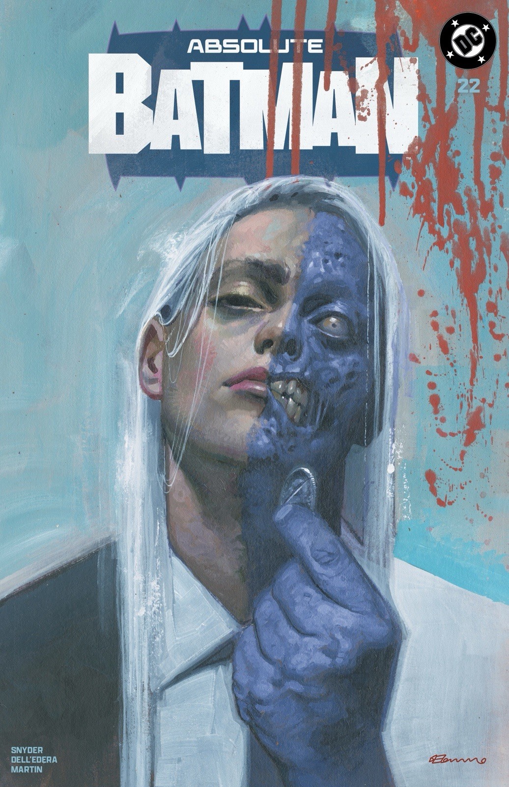 🔥🦇 ABSOLUTE BATMAN 22 FABRIZIO DE TOMMASO 616 Trade Dress Variant A LTD 3000