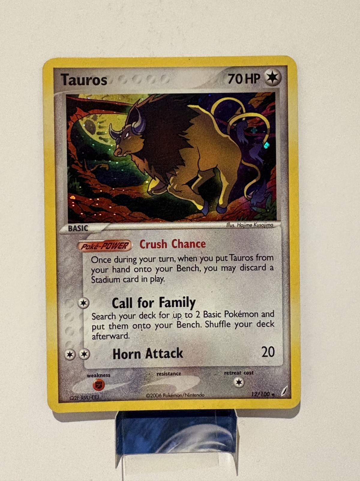 Tauros 12/100 Crystal Guardians Holo – LP