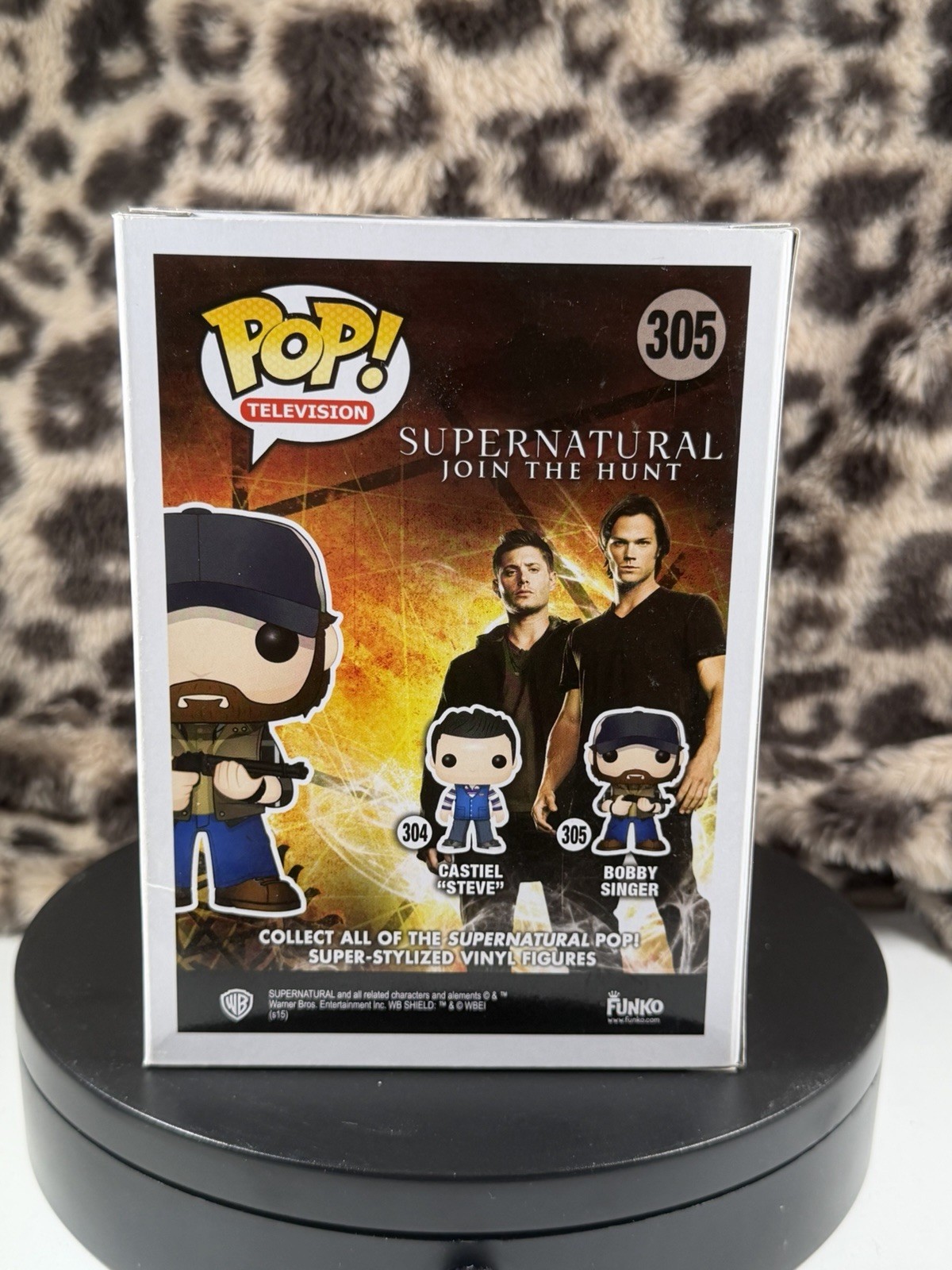 Funko POP! Supernatural “Bobby Singer” Hot Topic Exclusive Signed by Jim Beaver