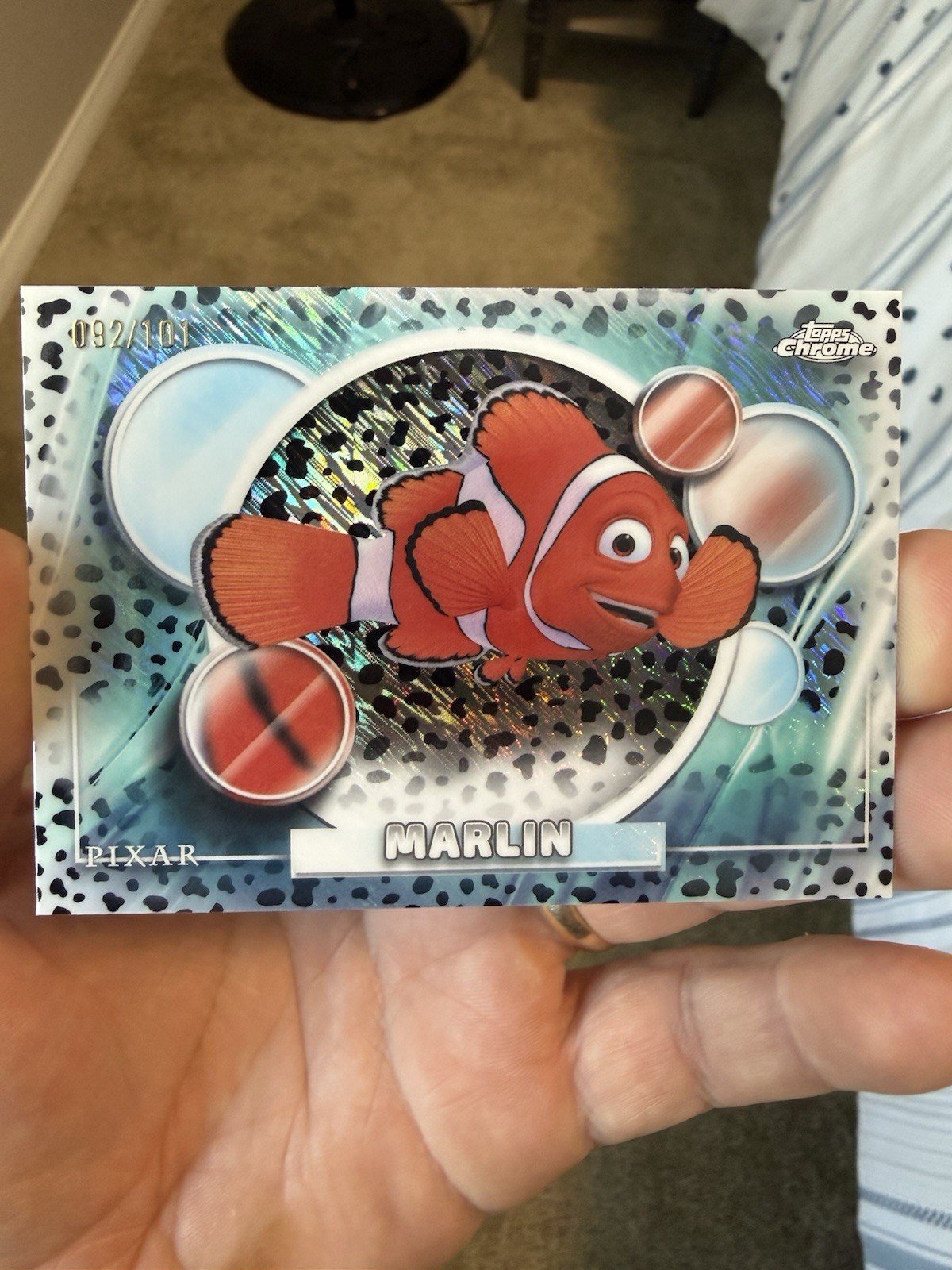 2026 Topps Chrome Disney-Marlin #89-101 Dalmatians Refractor /101