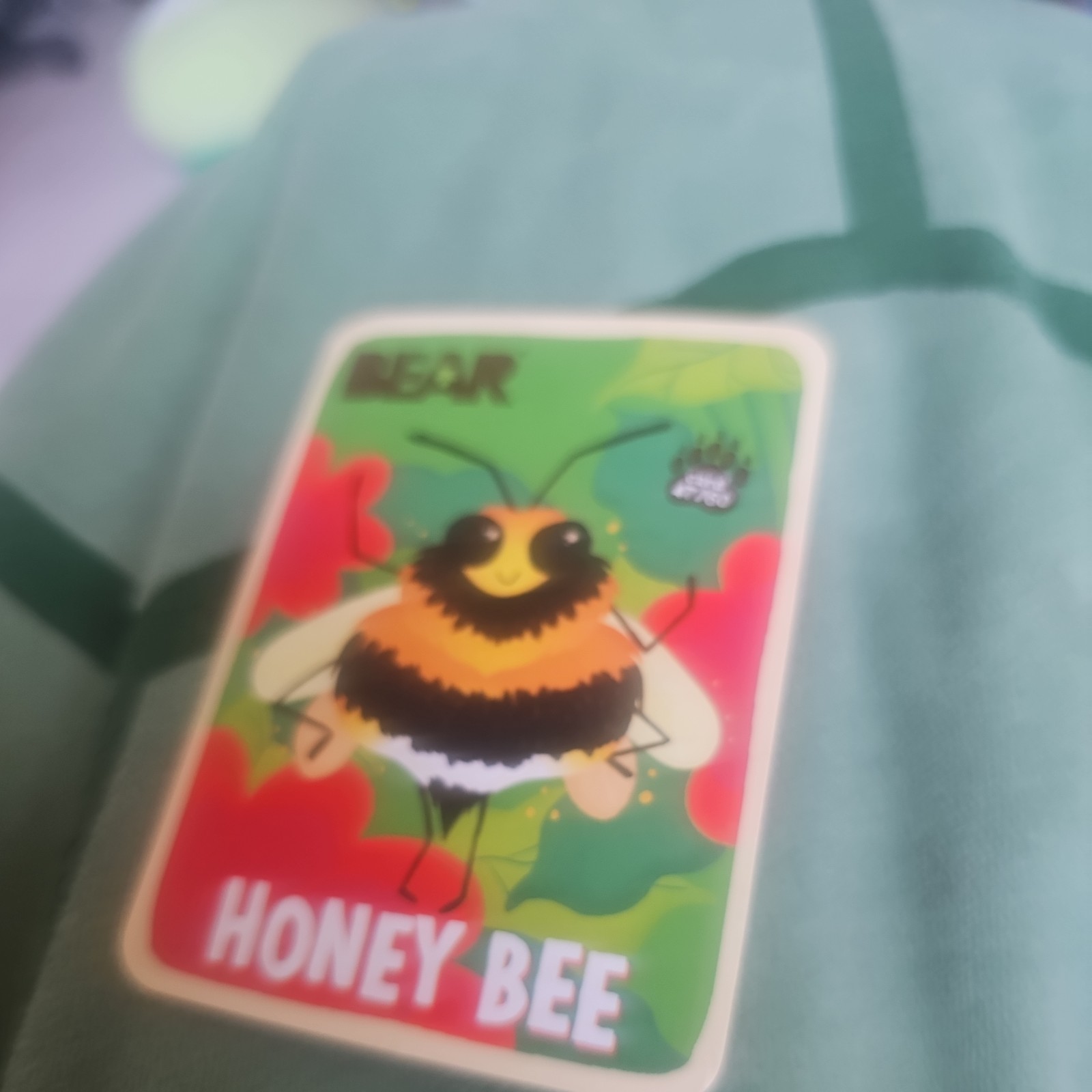 Honey Bee Bear’s Collectible Animal Cards Bear Fruit Rolls – HELP RAINFOREST