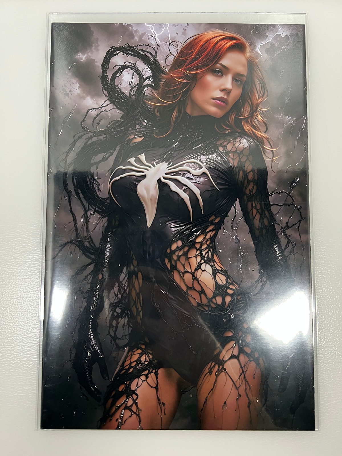 Mary Jane Venomized NICE Homage Deviant Nation 1/100 W/CoA Art Book (Paper)