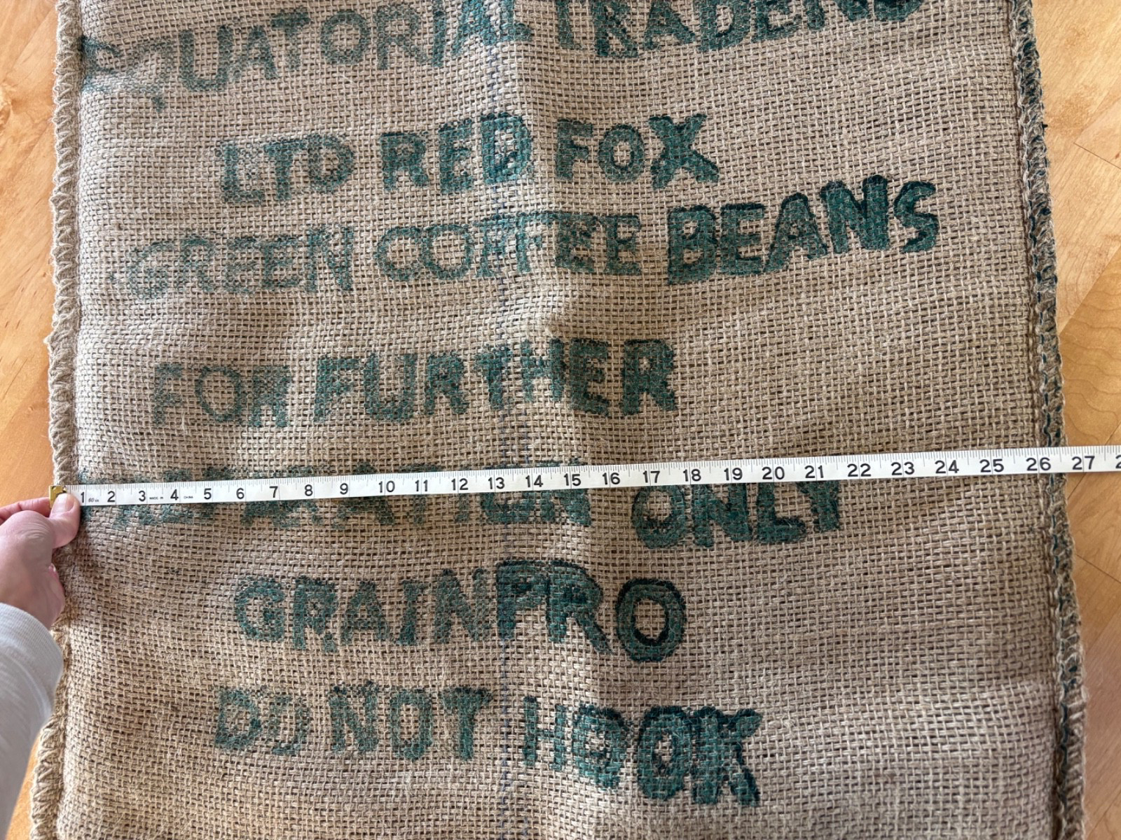 Coffee Bean Burlap Jute Sack