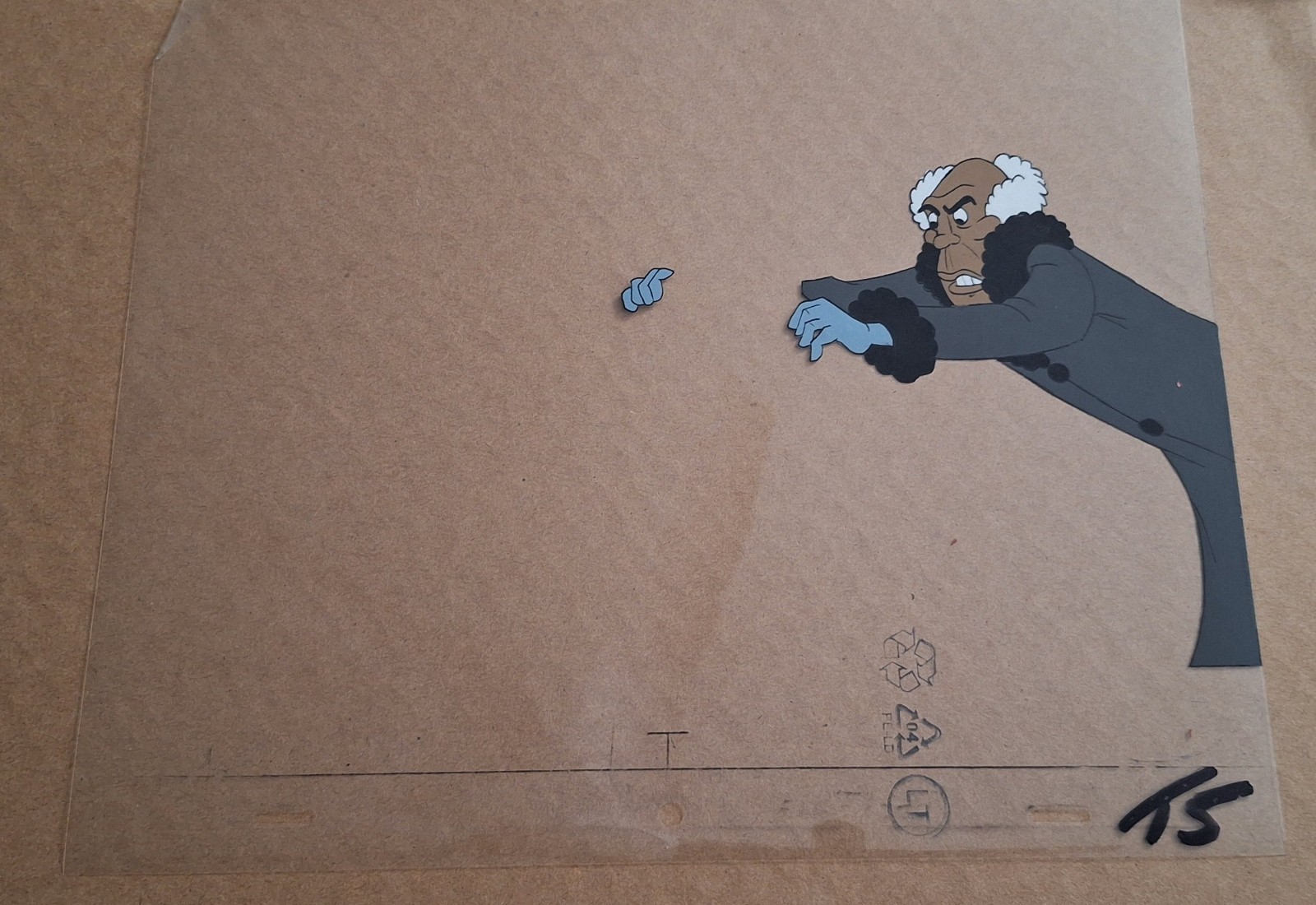 Fat Albert lot of 7 bit character animation production cels Filmation 1972-85