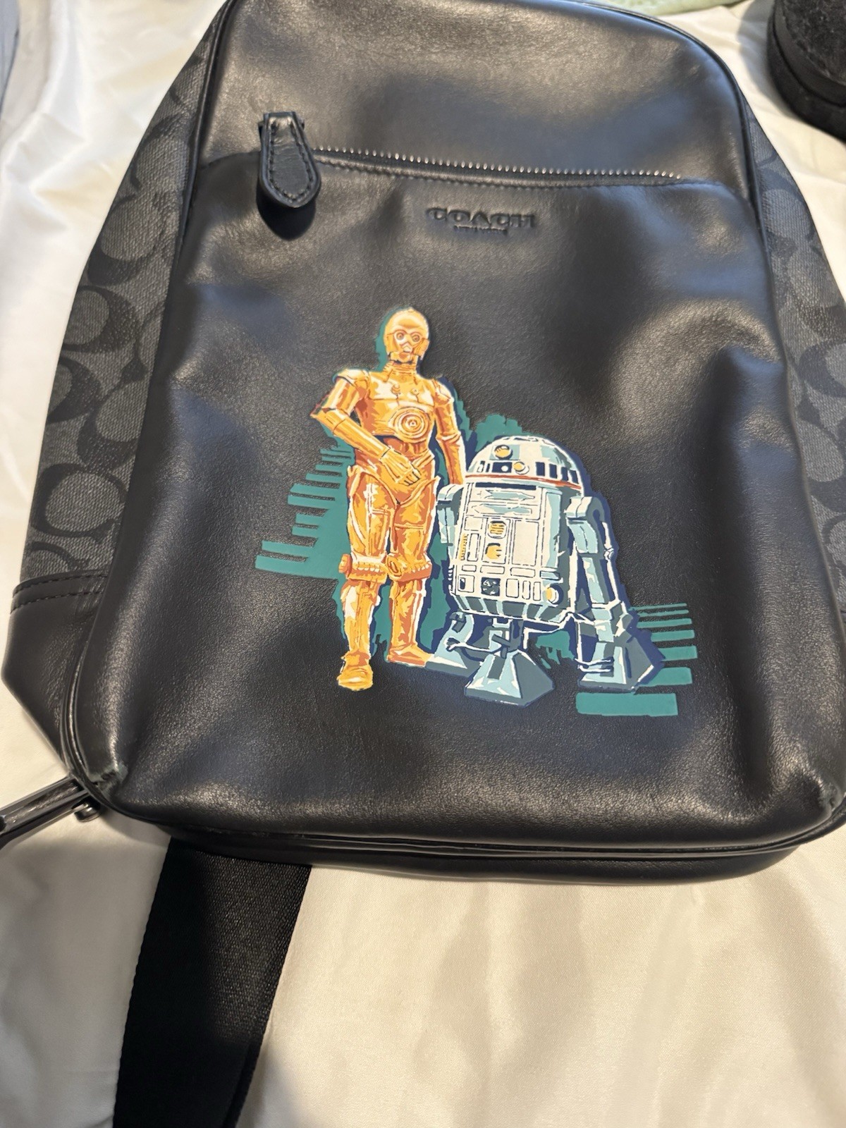 Coach x Star Wars Leather Backpack Bag – C-3PO & R2-D2 Characters (2021)