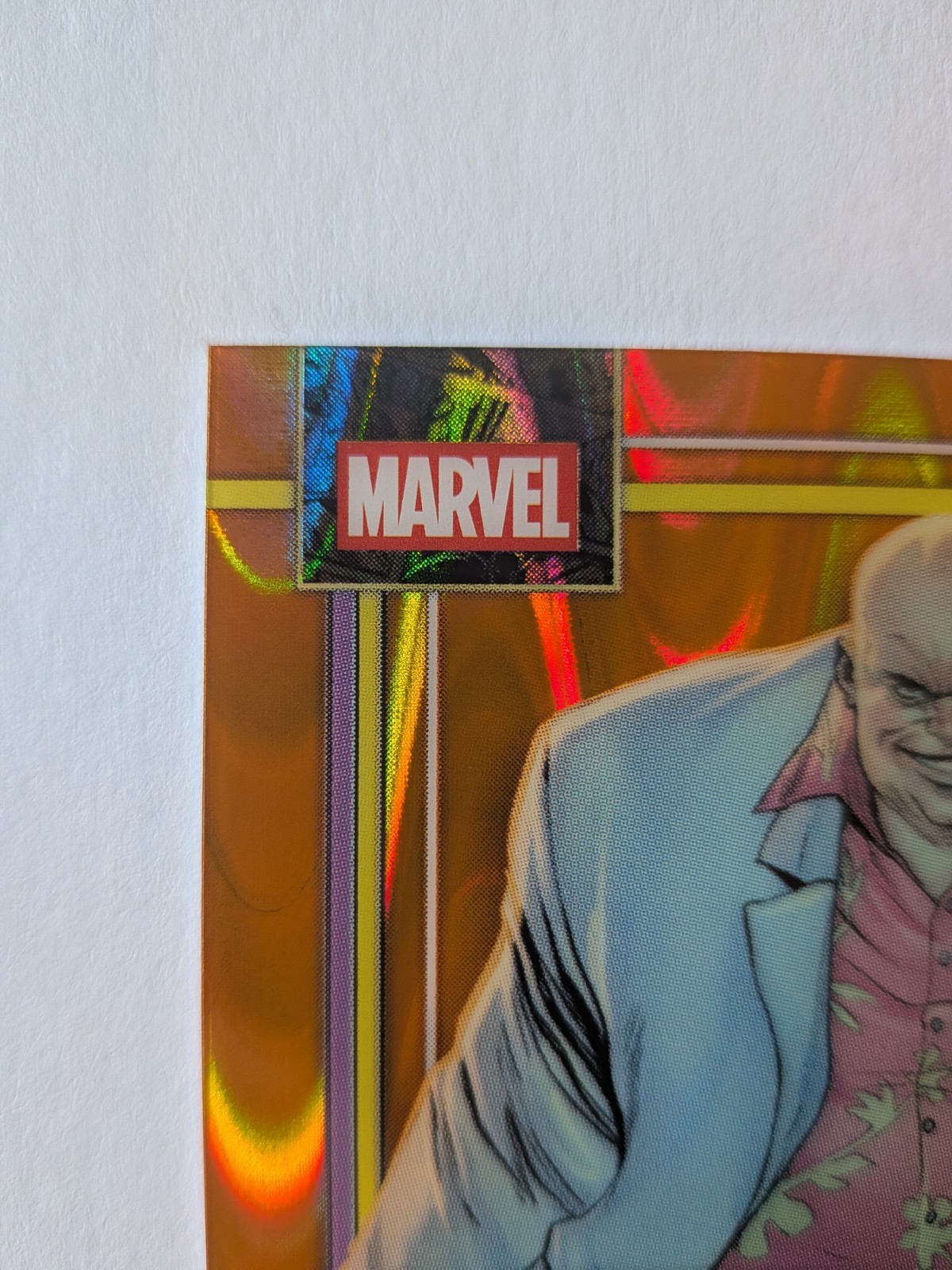 Orange RAYWAVE Refractor KINGPIN /25 – Topps Chrome Marvel 2026 Card #065