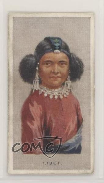 1924 ITC Children of all Nations Tobacco Tibet #46 z6d