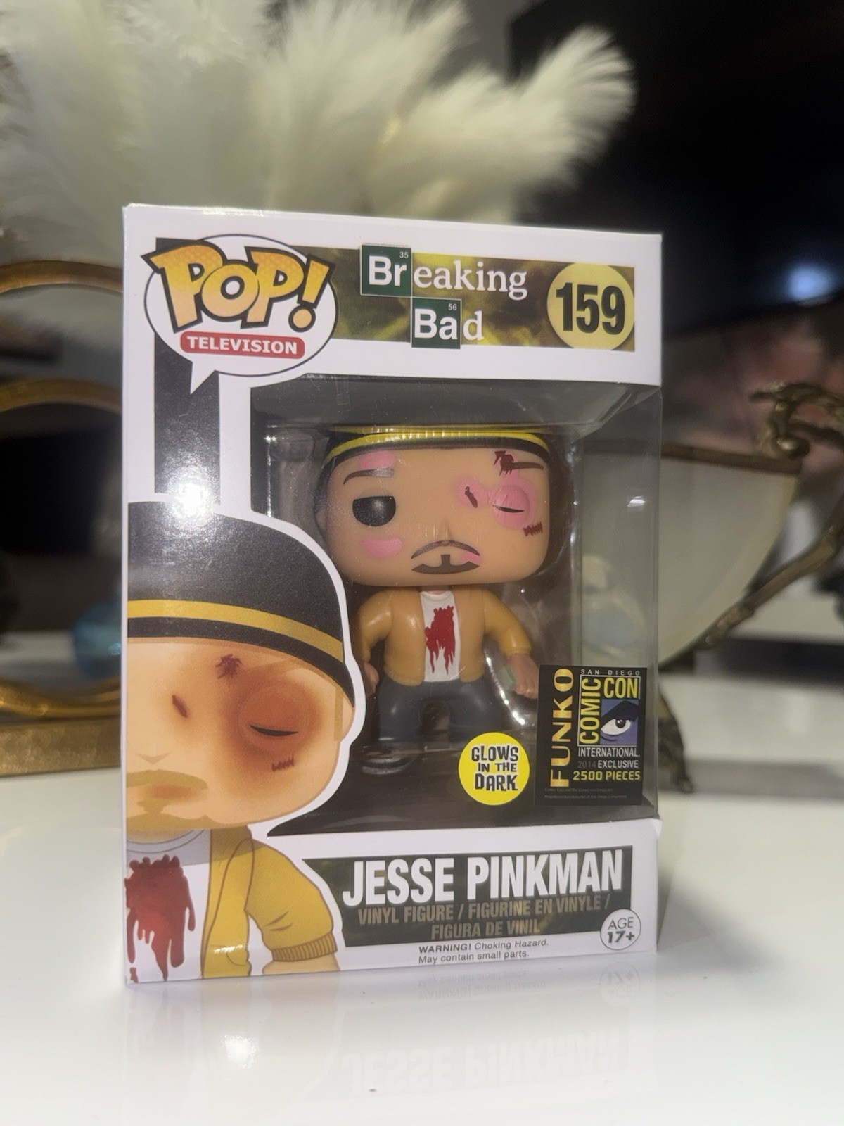 2014 SDCC Comic Con JESSE PINKMAN (BEAT UP) #159 FUNKO POP
