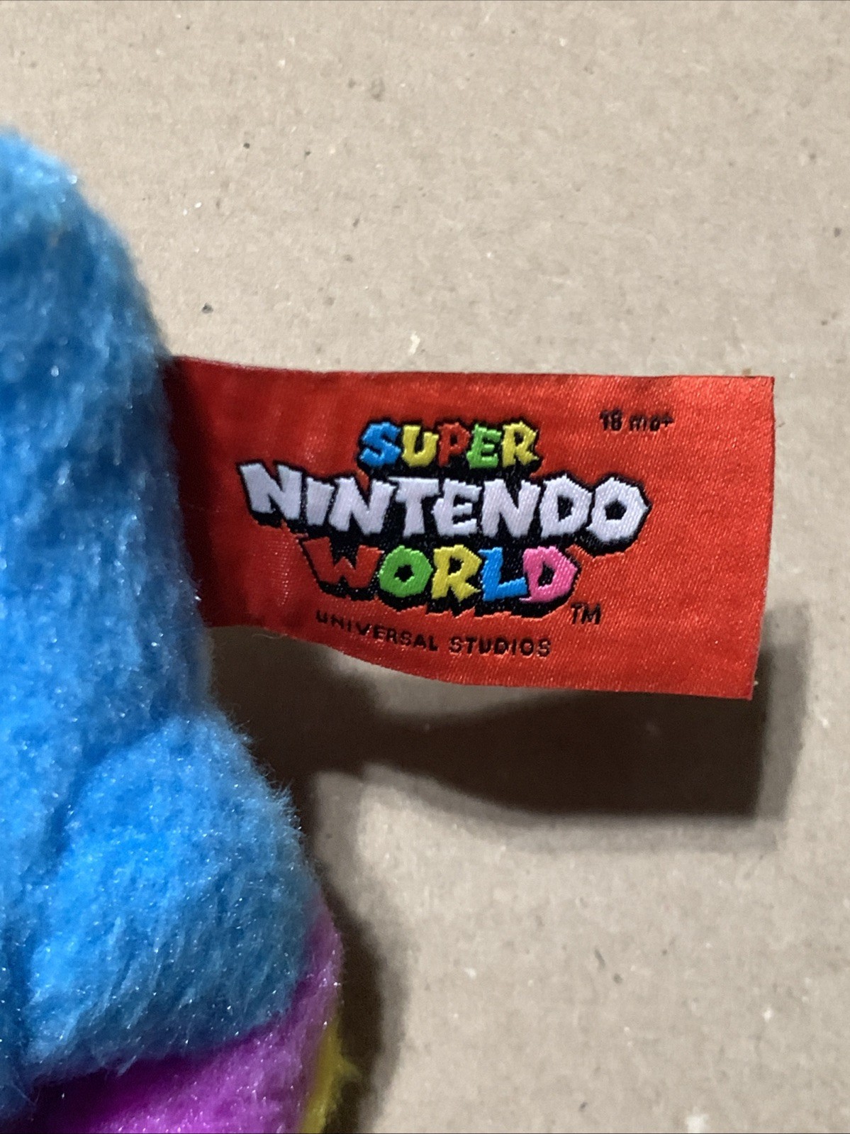 Universal Studios Super Nintendo World Blue Yoshi Mini Plush