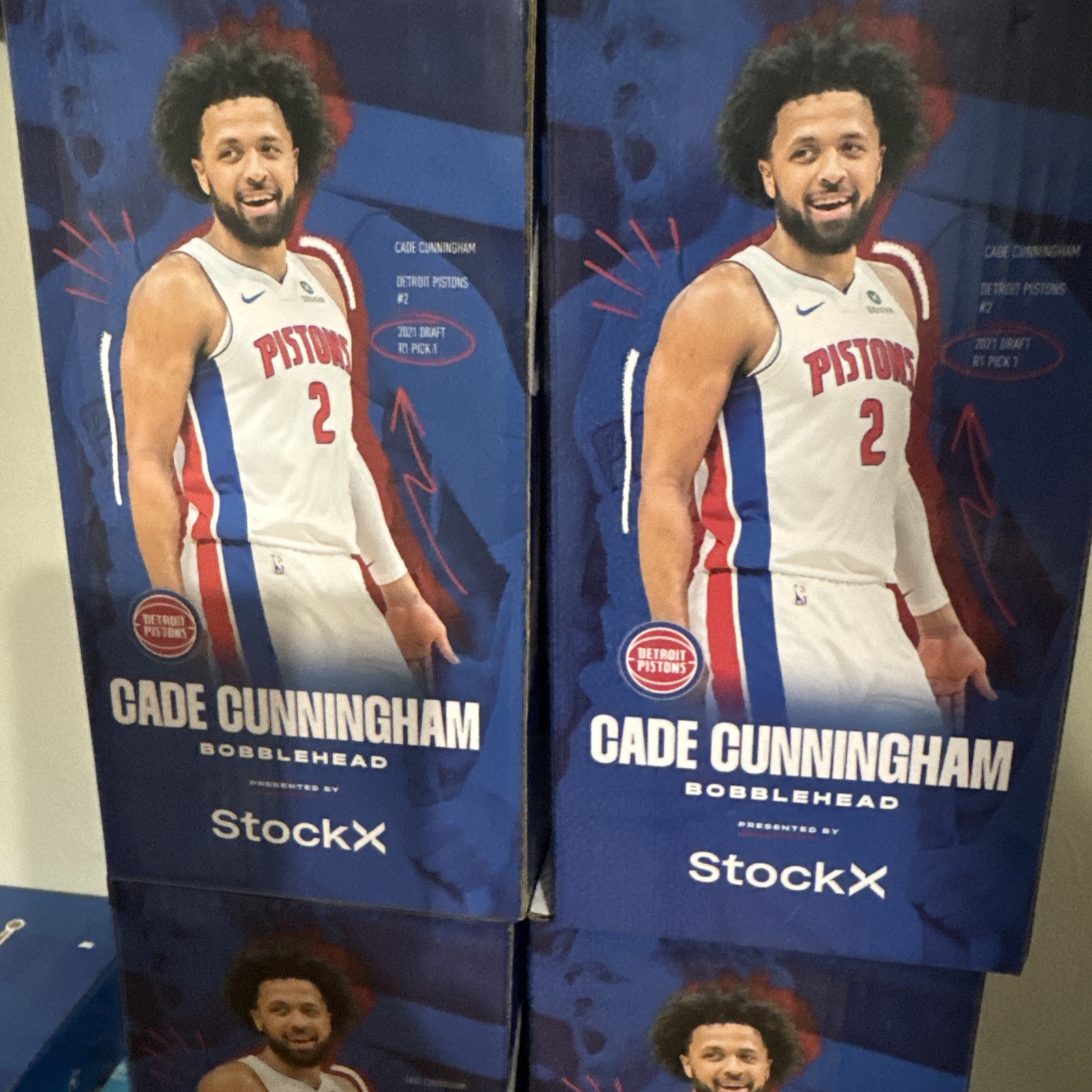 🔥EXCLUSIVE🔥Cade Cunningham Detroit Pistons Bobblehead 3/12/26 SGA