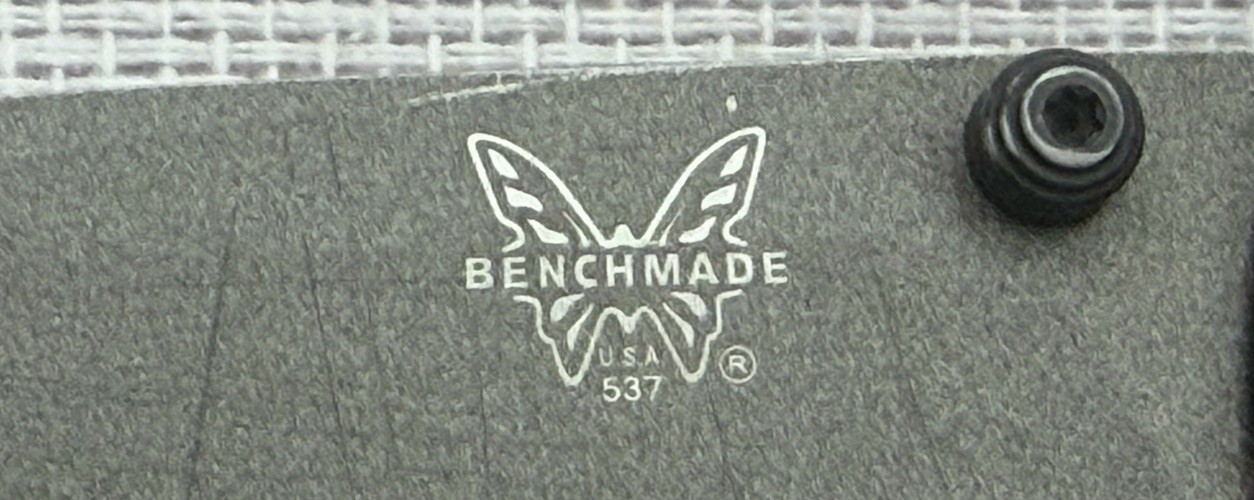 Benchmade 537 Black 3V