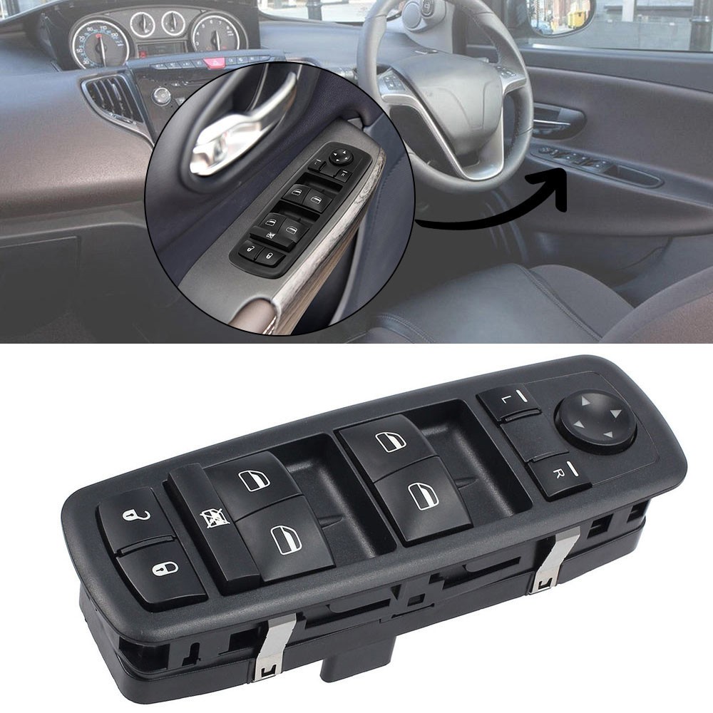 New Front Left Power Window Switch for Dodge Grand Caravan Chrysler Town&Country