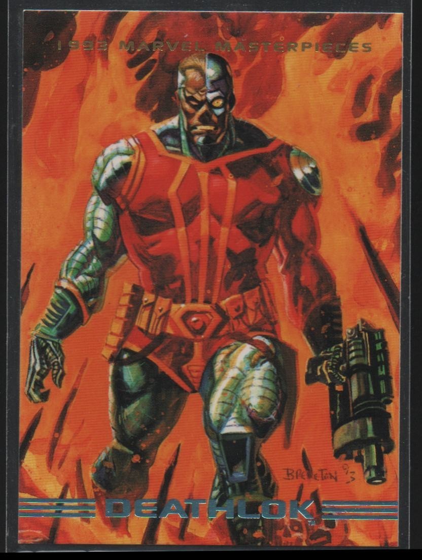 Deathlok 1993 Marvel Masterpieces Skybox Card #71 (NM)