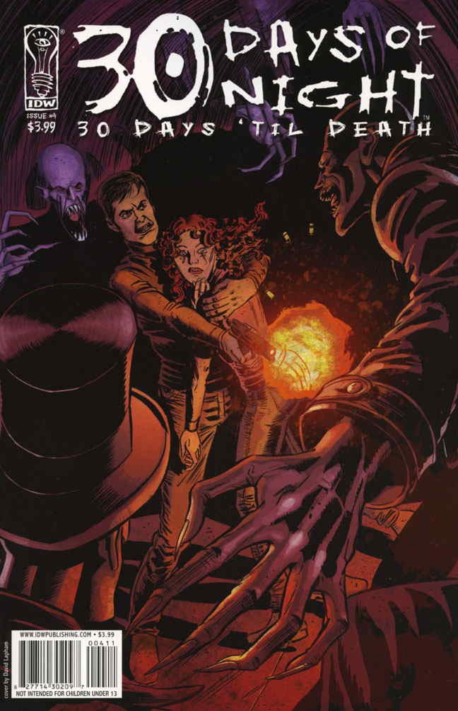 30 Days of Night: 30 Days ‘Til Death #4 VF; IDW | David Lapham – w/Bag+Board
