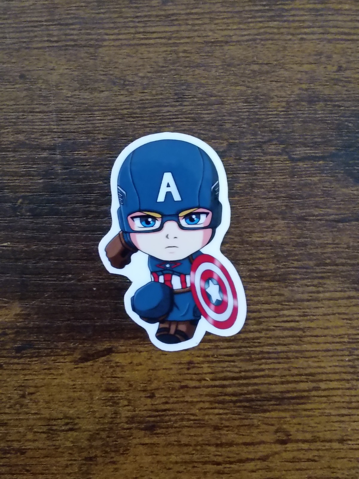 2″ CAPTAIN AMERICA Vinyl Decal Sticker MCU Marvel Comics Disney Avengers