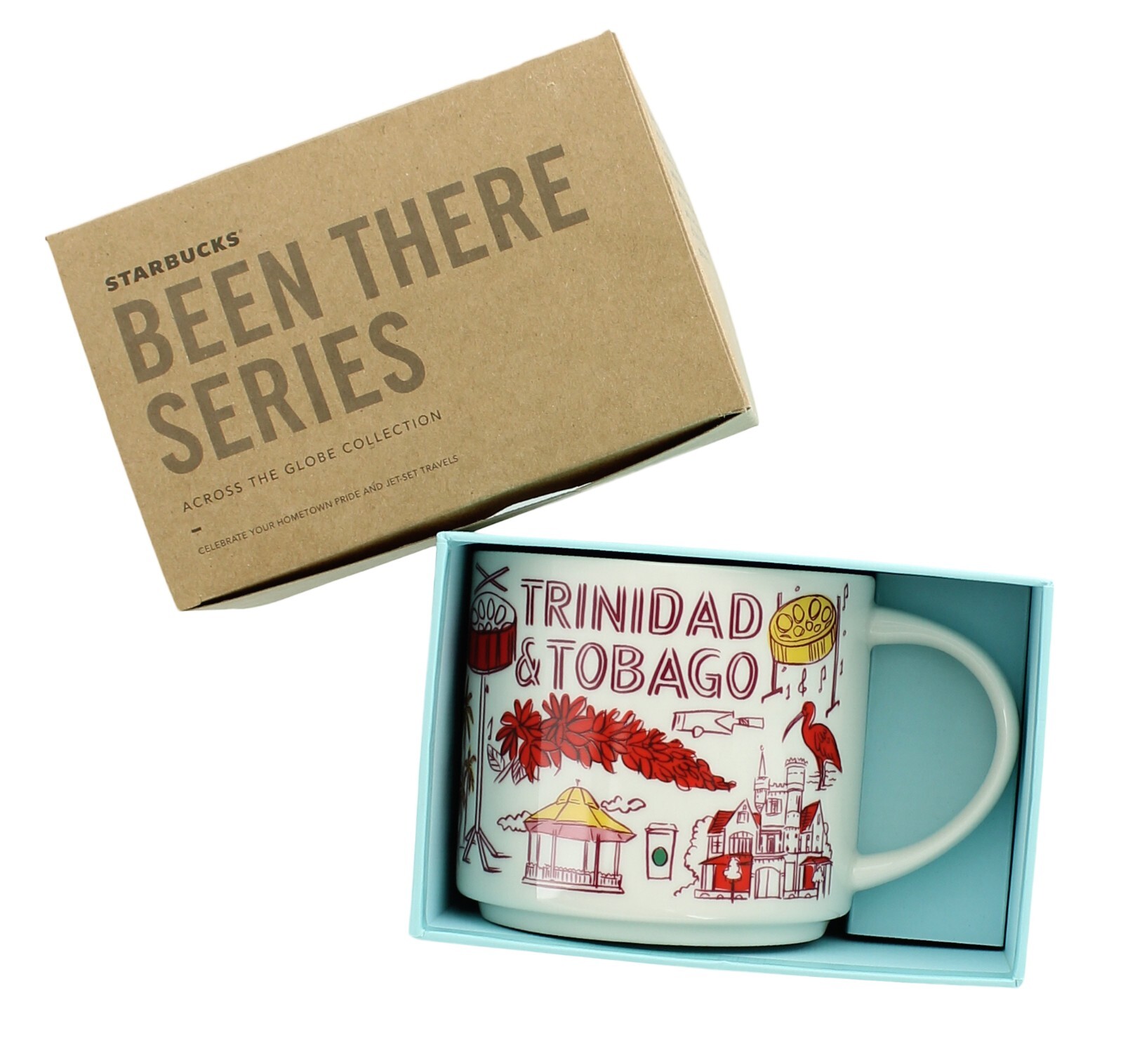 Starbucks Been There Series Coffee Mug Cup, Trinidad & Tobago 2023 , 14 oz.
