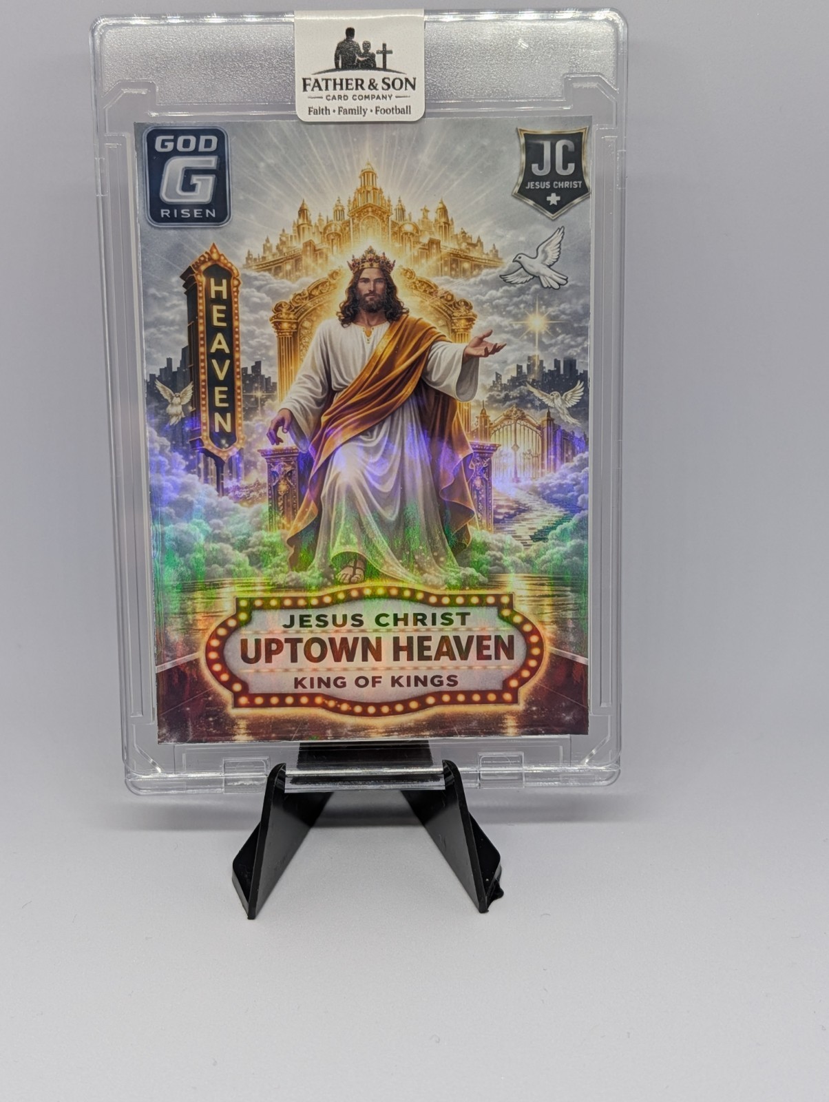 50 Custom Jesus Christ Devotional Card Lot by Father and Son Card Company