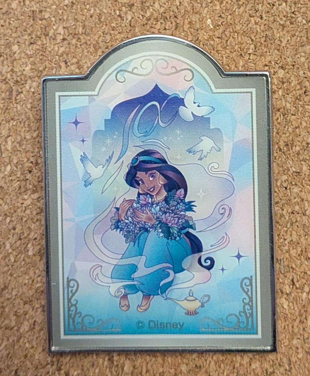 Disney Pin Jasmine from Aladdin Kirin Japan Lawson Disney 100 2023 Rare HTF