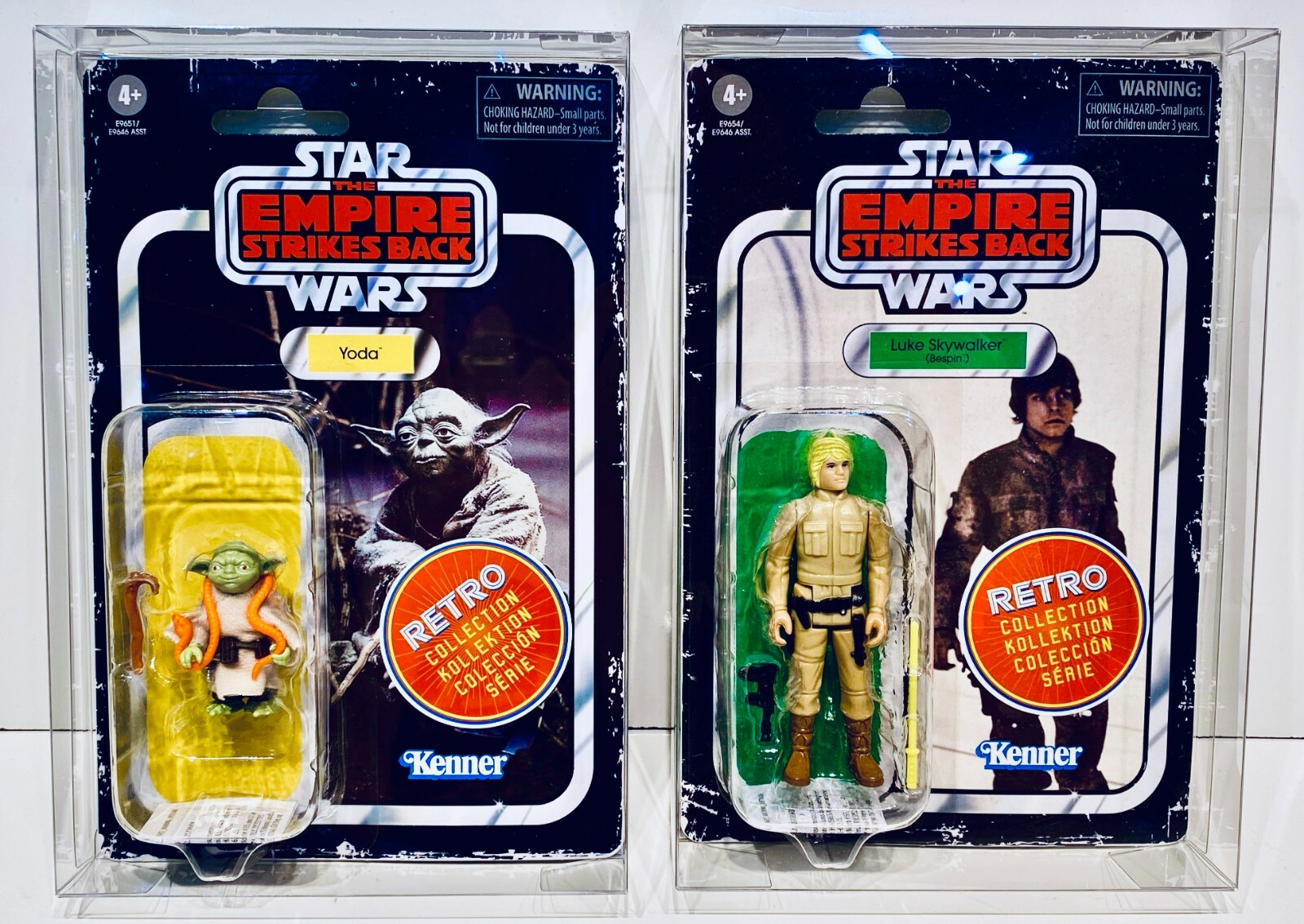 1 Box Protector For STAR WARS RETRO WAVE 2 ONLY! Clear Case Read Description!!