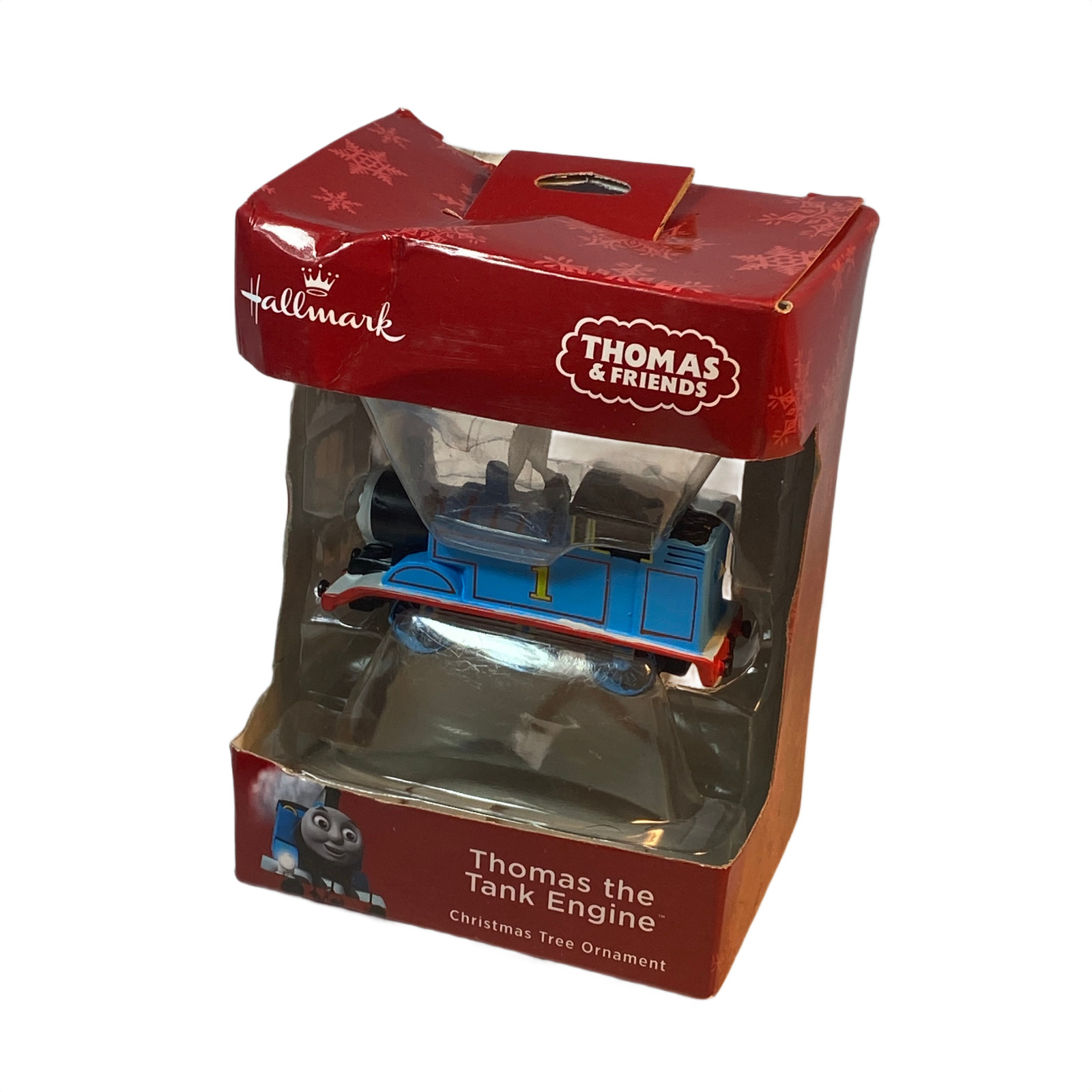 Hallmark Thomas The Tank Engine Christmas Ornament Red Box NEW