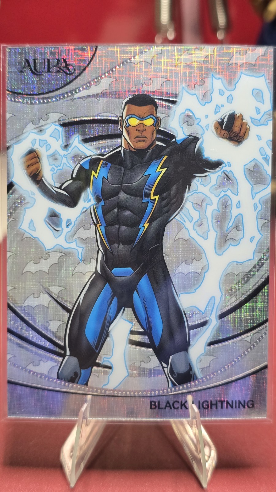 Black Lightning Silver Bat Card 341/380 – 2025 Kakawow Aura DC ADC-IBF-24