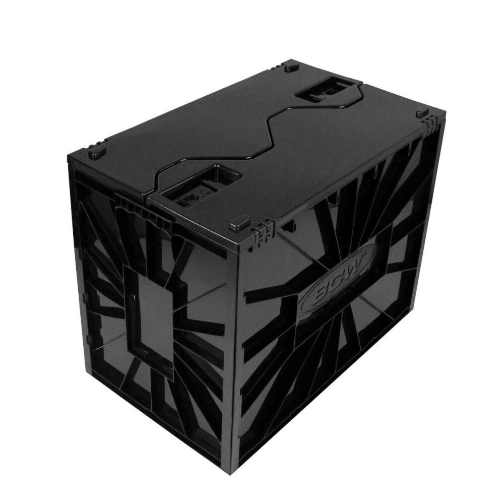 BCW Magazine Document Storage Plastic Bin Stackable Box Heavy Duty New