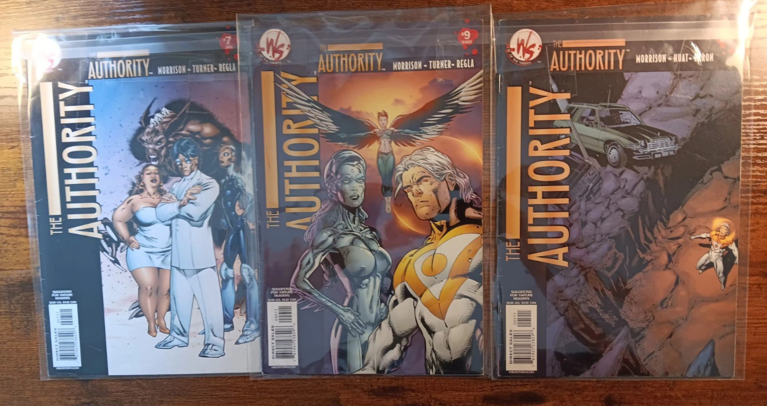 comic book lot wildstorm comics the authority 5 7 9 modern age