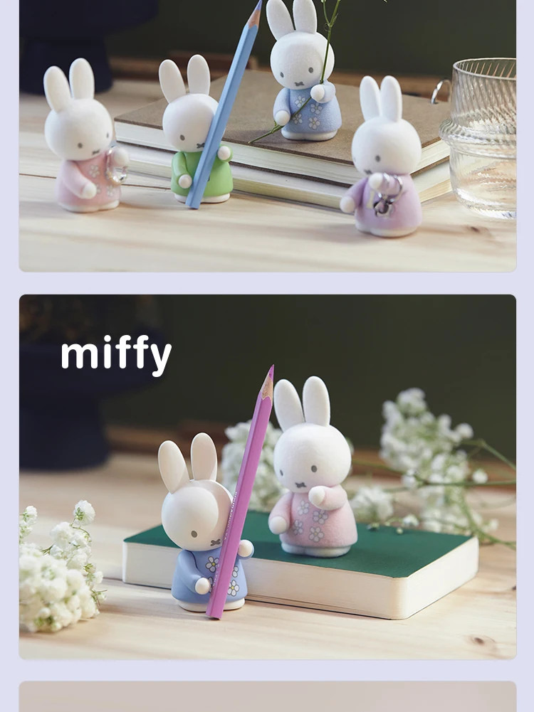 Miffy Multi-Functional Storage Rack – Ring & Pen Holder Anime Figure,1 blind box