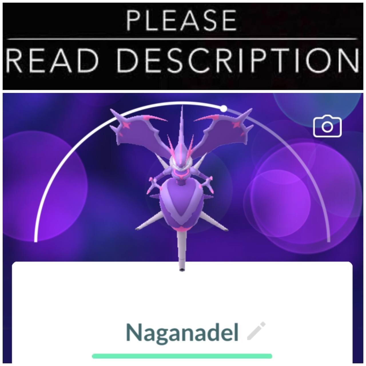 Naganadel (Instant registered or 30 Days Ultra Friends) – Pokémon Go