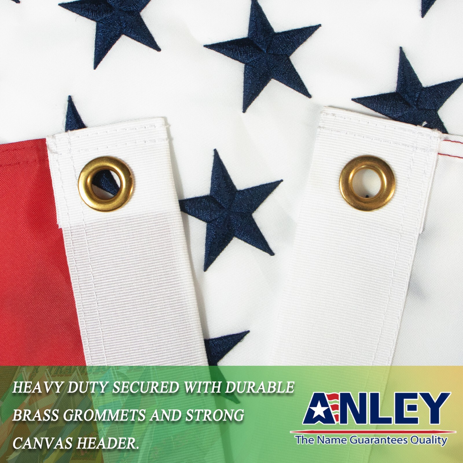 Anley USA Civil Peace Flag 3×5 Ft Nylon Embroidered American Civil Peace Flag