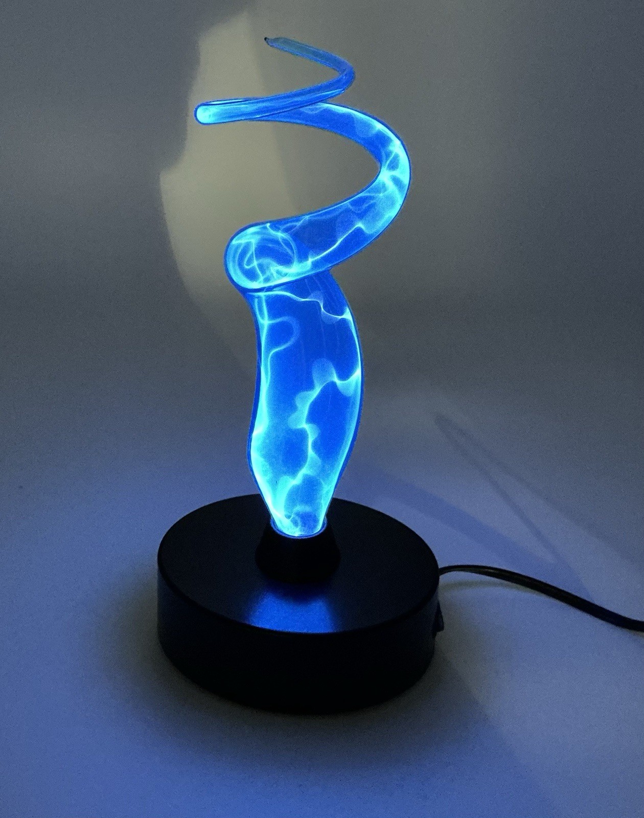 LumiSource Electra Glass Sculptured Plasma Strobe Motion Lamp