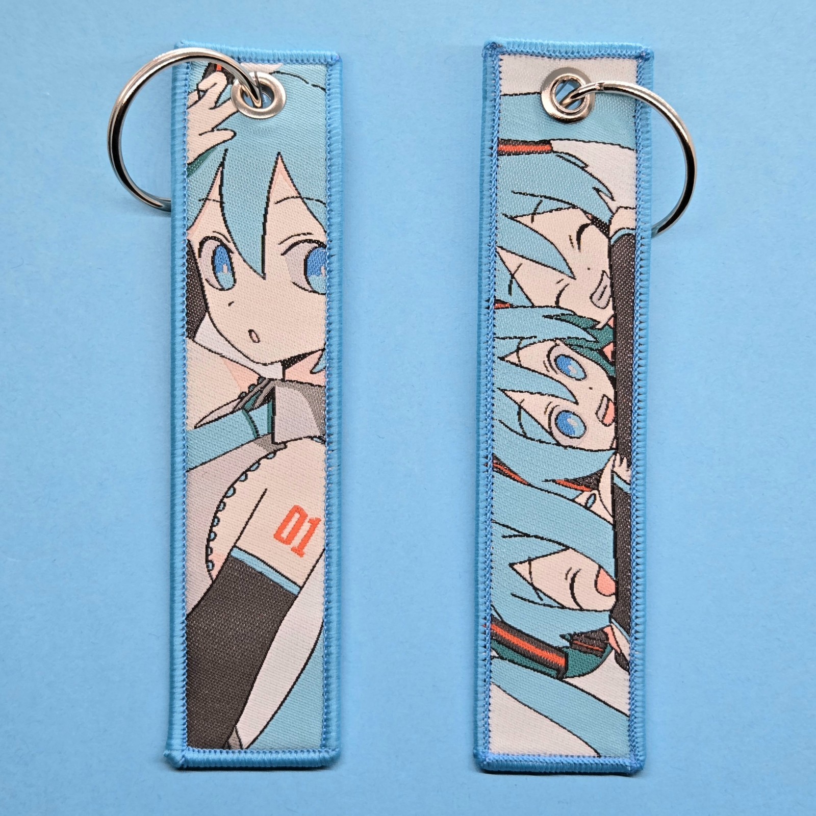 Hatsune Miku Vocaloid 5″ Jet Tag Keychain Double Side 1 Piece