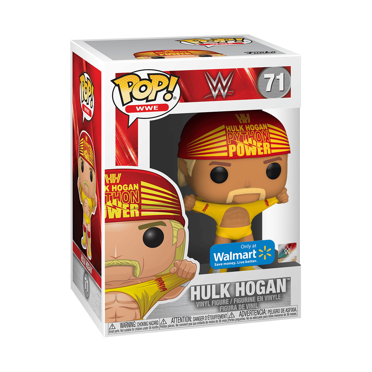 Funko Pop! Vinyl: WWE – Hulk Hogan – Walmart (Exclusive) #71