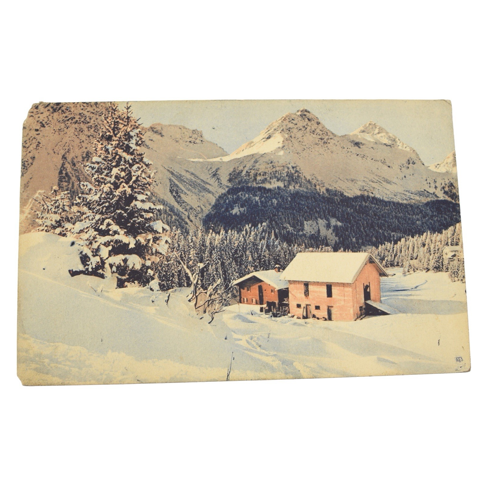 1910 Raphael Tuck & Sons Winter Landscapes Series #143 Posted Postcard