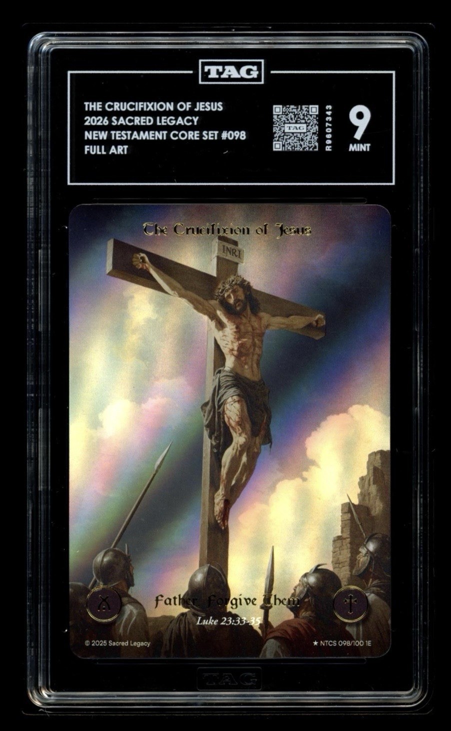 2025 – Sacred Legacy Cards – The Crucifixion of Jesus – 098/100 – Full Art
