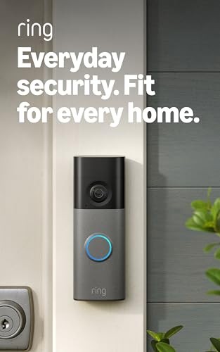 Ring Battery Doorbell (newest model) � Retinal 2K with wide-angle video, up to 6